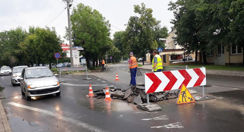 Wymiana na przyłączu wodociagowym na Armii Krajowej