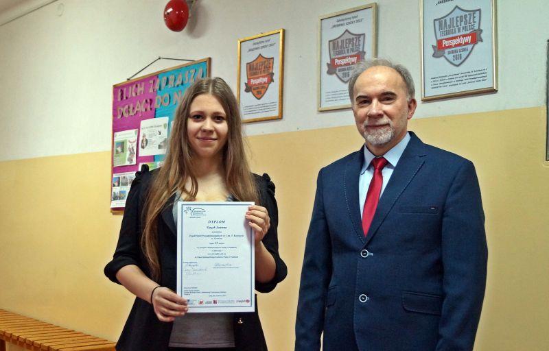 Sukces uczniów z powiatu łowickiego w dziedzinie podatków