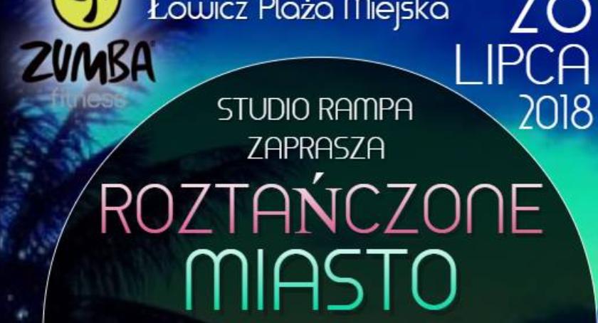 Roztańczone Miasto na plaży nad Bzurą 