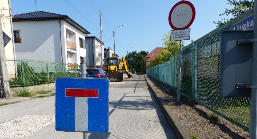 Trakt modernizuje trzy ulice w Łowiczu