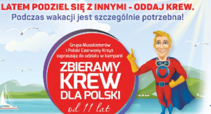 Na zakończenie lata podziel się cennym darem ratującym życie 