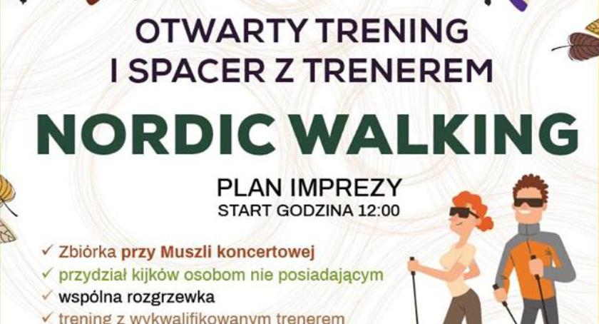Otwarty trening i wspólny spacer z kijkami