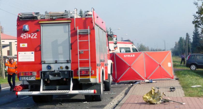 Tragiczny wypadek w Łowiczu. Nie żyją dwie osoby