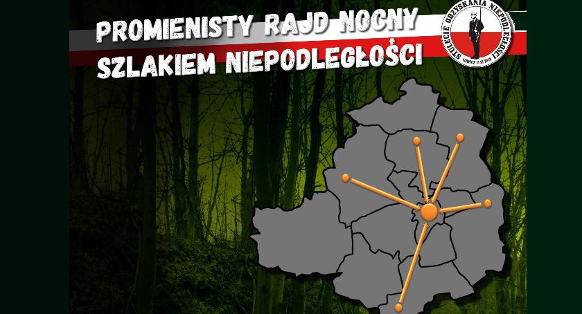 Łowicki Promienisty Rajd Nocny szlakiem niepodległości