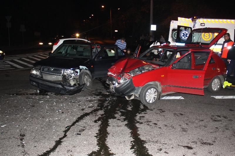 Zderzenie samochodów na 3 Maja