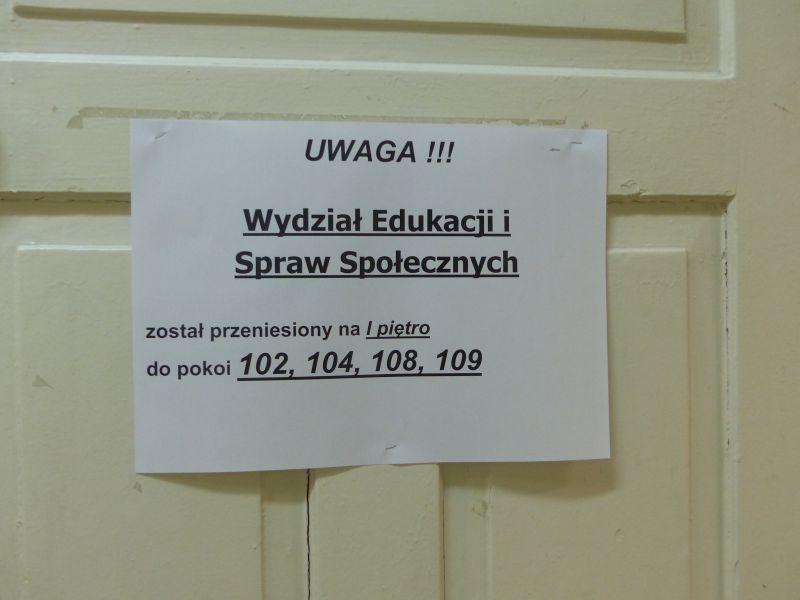 Niebawem rusza remont powiatowego wydziału edukacji