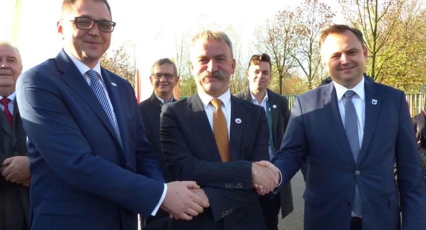 Krzysztof Kaliński z poparciem Mariusza Siewiery i Michała Sobczaka [ZDJĘCIA, VIDEO]