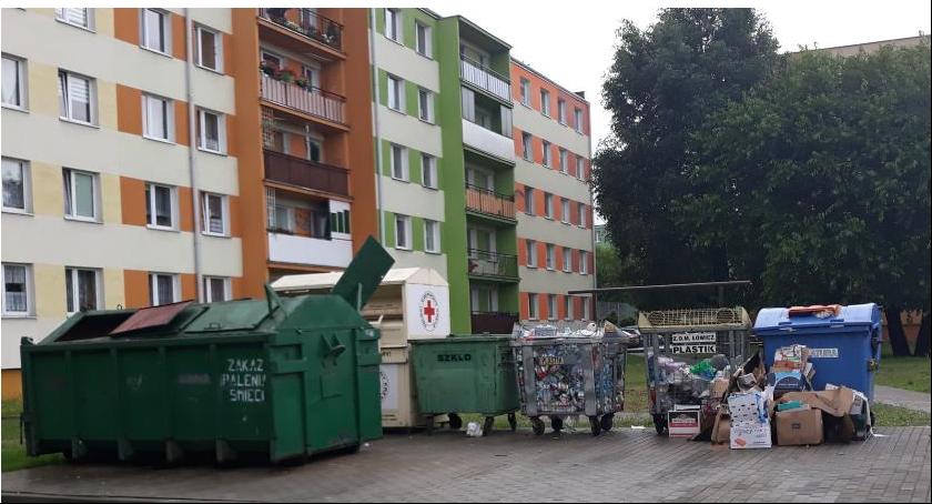 Kto zadba o estetykę łowickich śmietników ? 