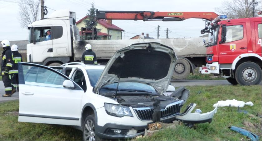 Groźny wypadek w okolicach Zakulina