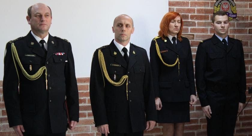 Zaprzysiężenie komendanta powiatowego PSP w Łowiczu (ZDJĘCIA, VIDEO)