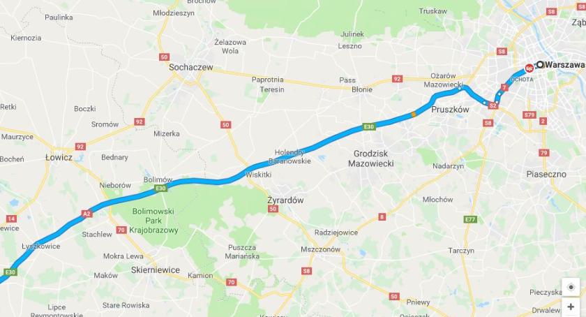 Na autostradzie A2 między Warszawą a Łodzią powstanie trzeci pas ruchu