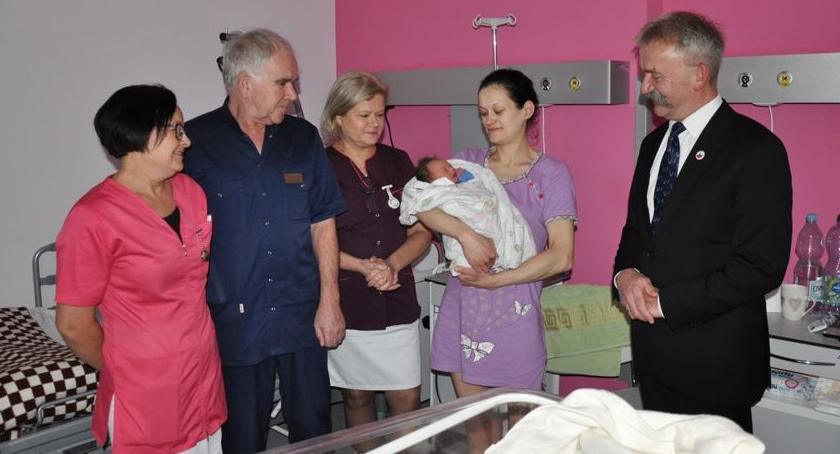 Krzyś pierwszym dzieckiem urodzonym w Łowiczu w 2019 roku