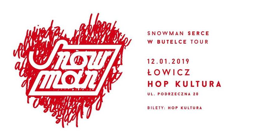 Już w ten weekend Snowman wystąpi w HopKulturze 