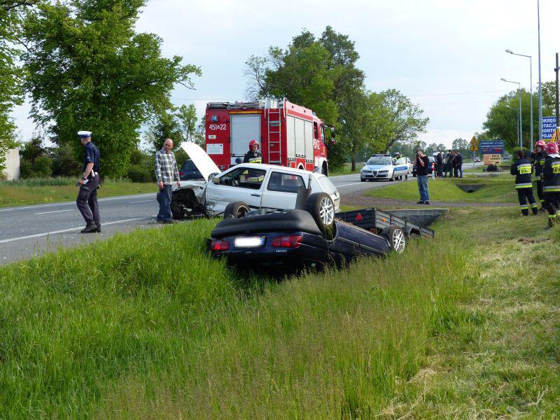 Golf i Escort zderzyły się w Jamnie - AKTUALIZACJA