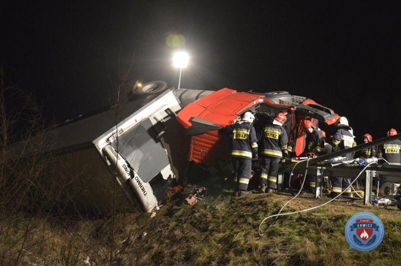 Śmiertelny wypadek na wjeździe na A2