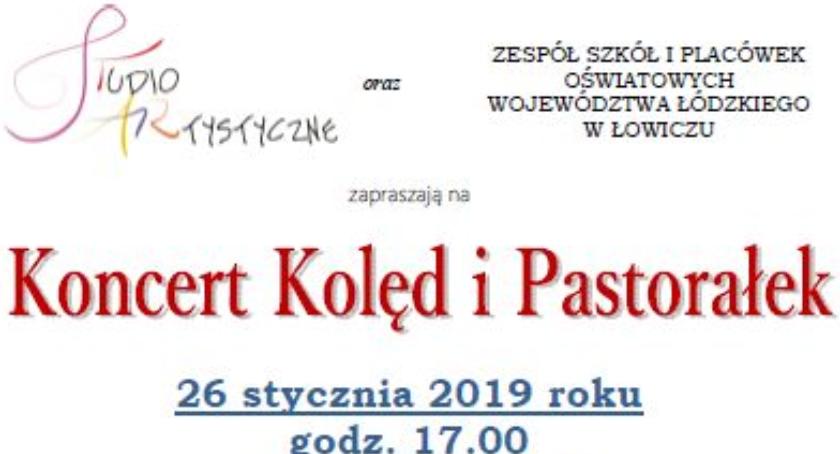 Zaproszenie na koncert kolęd i pastorałek w „Medyku”