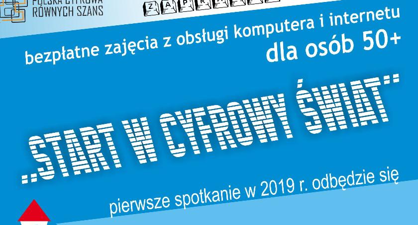 Łowicz: bezpłatne warsztaty komputerowe dla osób w wieku 50+