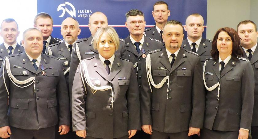 Odznaczenia i awanse funkcjonariuszy ZK w Łowiczu