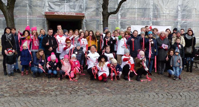 Akcja Nazywam się Miliard w Łowiczu. Taneczny protest przeciwko przemocy (ZDJĘCIA, VIDEO)