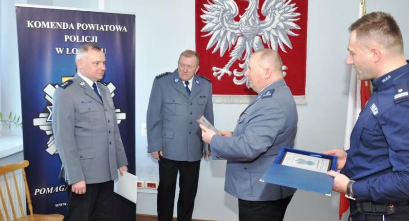 Naczelnik łowickiej drogówki przeszedł na emeryturę