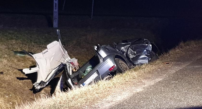 Śmiertelny wypadek na DK14. Zginęła 49-letnia kobieta (ZDJĘCIA)