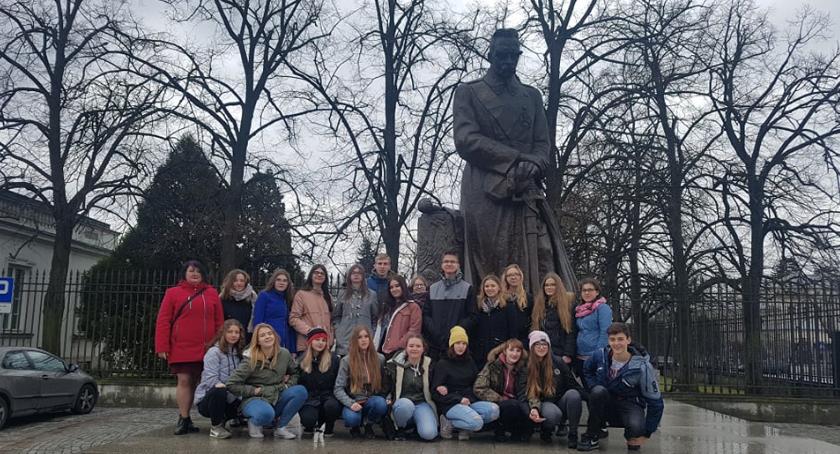 Wizyta uczniów ZSCKR w Zduńskiej Dąbrowie w Sejmie