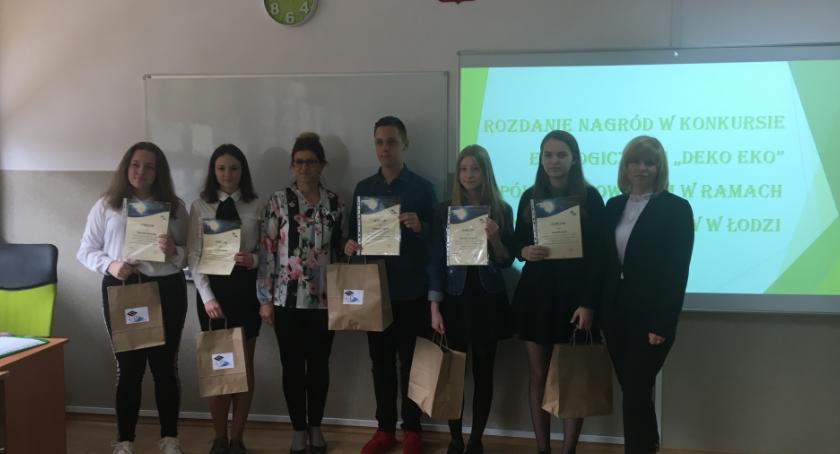 Ogłoszenie wyników w konkursie ekologicznym w II LO w Łowiczu
