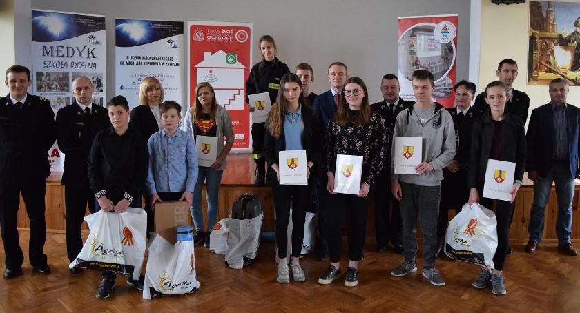 Znamy laureatów eliminacji powiatowych turnieju „Młodzież zapobiega pożarom”