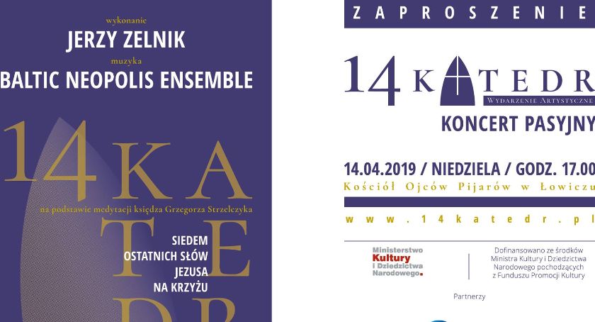 Koncert pasyjny w kościele pijarskim w Łowiczu