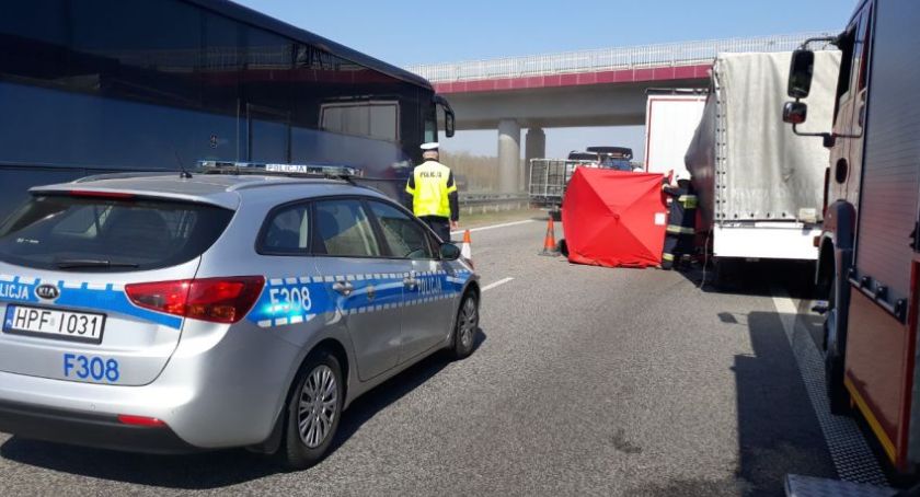Śmiertelny wypadek na autostradzie A2 na wysokości Seligowa - AKTUALIZACJA
