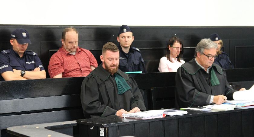 Proces ws. zabójstwa Mirona B. z Łowicza. Żona B. i jej kochanek nie przyznają się do winy (ZDJĘCIA)