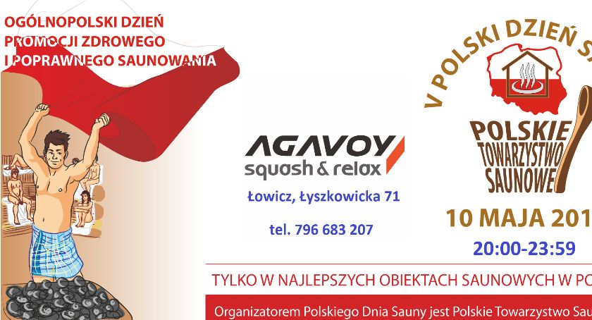 Zaproszenie na Dzień Sauny w Łowiczu