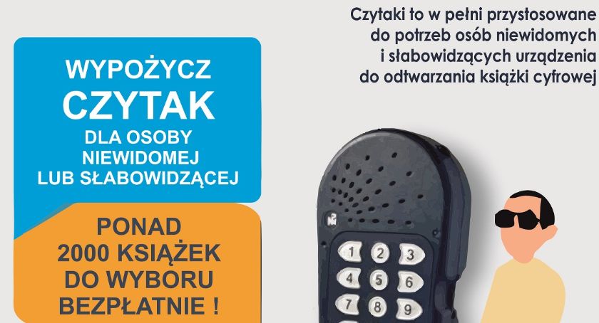 PBP w Łowiczu: łatwiejszy dostęp do cyfrowych książek mówionych dla osób niewidomych i słabowidzących