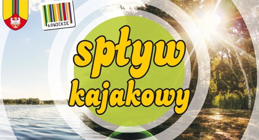 W niedzielę spływ kajakowy z Łowicza do Kompiny