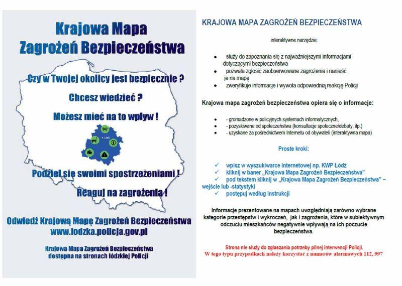 Pomóż współtworzyć mapę zagrożeń w powiecie łowickim