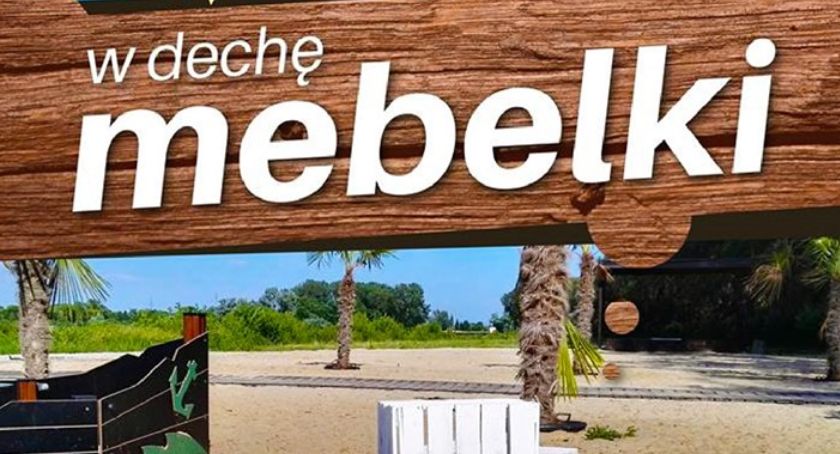 W dechę mebelki znów staną na miejskiej plaży w Łowiczu