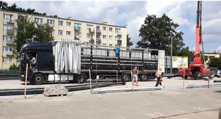 Ruszył kolejny etap prac na miejskim targowisku