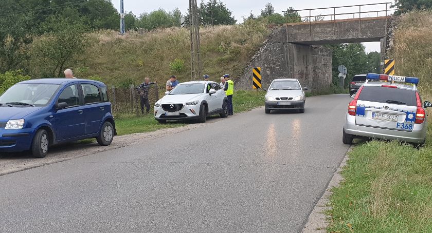 Kolizja pod przejazdem na Zielkowicach