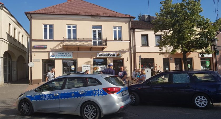 Kolejna kolizja w Łowiczu-Nowy Rynek