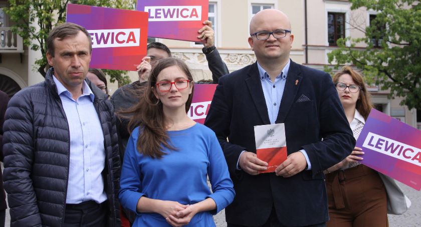 Łowicz: Lewica zaprezentowała trójkę kandydatów w wyborach do Sejmu (ZDJĘCIA, VIDEO)