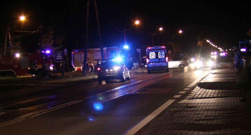 Wypadek na DK nr 70 w Łowiczu - aktualizacja