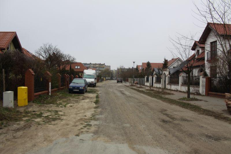 Nawierzchnia na Braterskiej w przyszłym roku