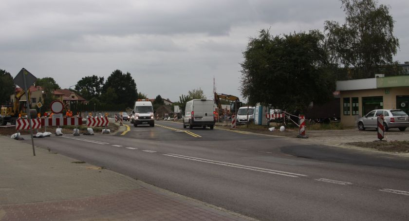 Zmiana organizacji ruchu na drodze krajowej nr 70 w Łowiczu (ZDJĘCIA, VIDEO)