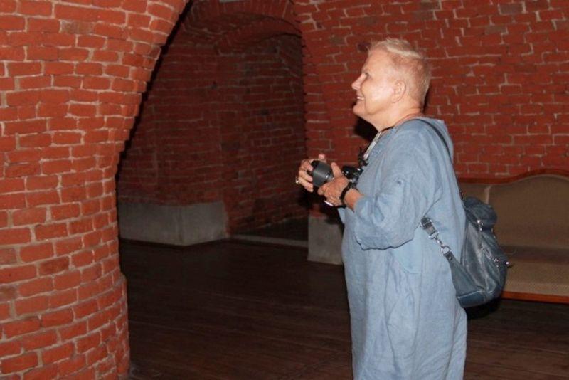 Elżbieta Dzikowska z wizytą w Walewicach