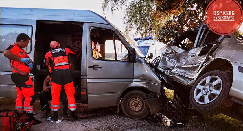 Wypadek w Zawadach pod Łowiczem