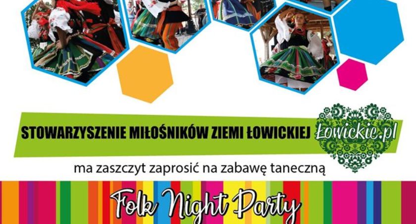 Zaproszenie na Folk Night Party do Lasku Miejskiego