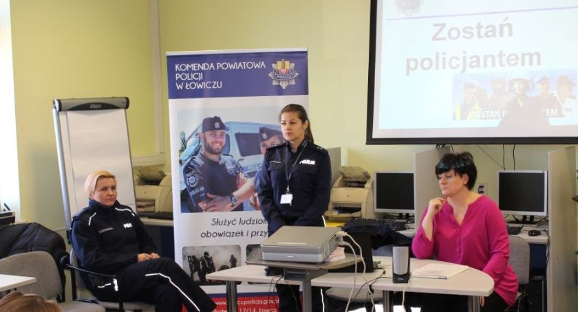 Spotkanie dotyczące służby w Policji