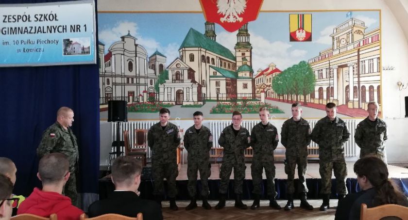 ZSP Nr 1 - pierwsze zajęcia grupy mundurowej