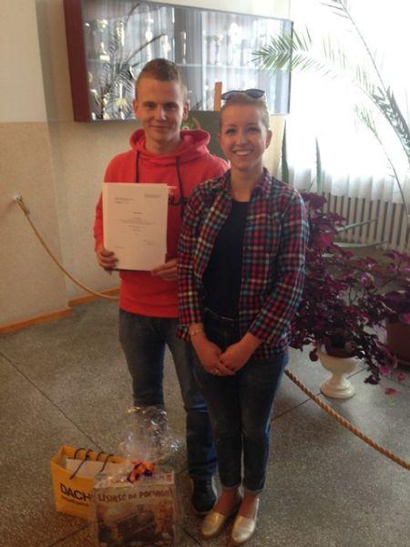 Uczeń szkoły na Blichu w gronie najlepszych logistyków w kraju