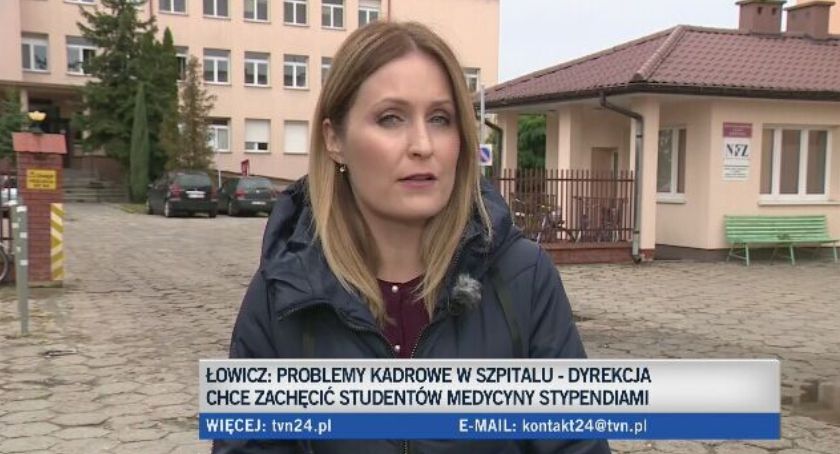 Łowicki szpital w TVN